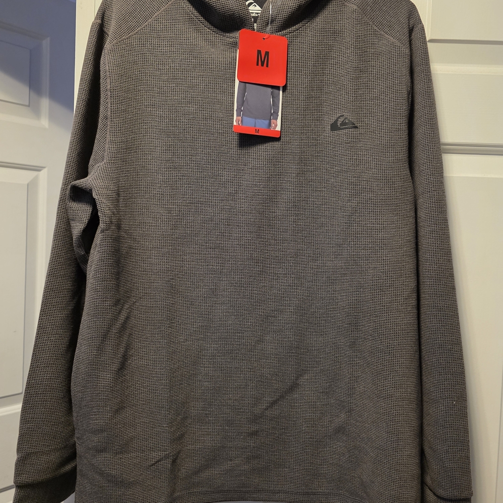 Quiksilver Charcoal Men's Thermal Hoodie